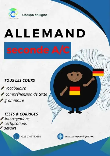 ALLEMAND classe de seconde